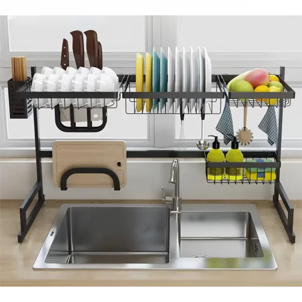 amorhome Over Sink Dish Drainer Rack 1